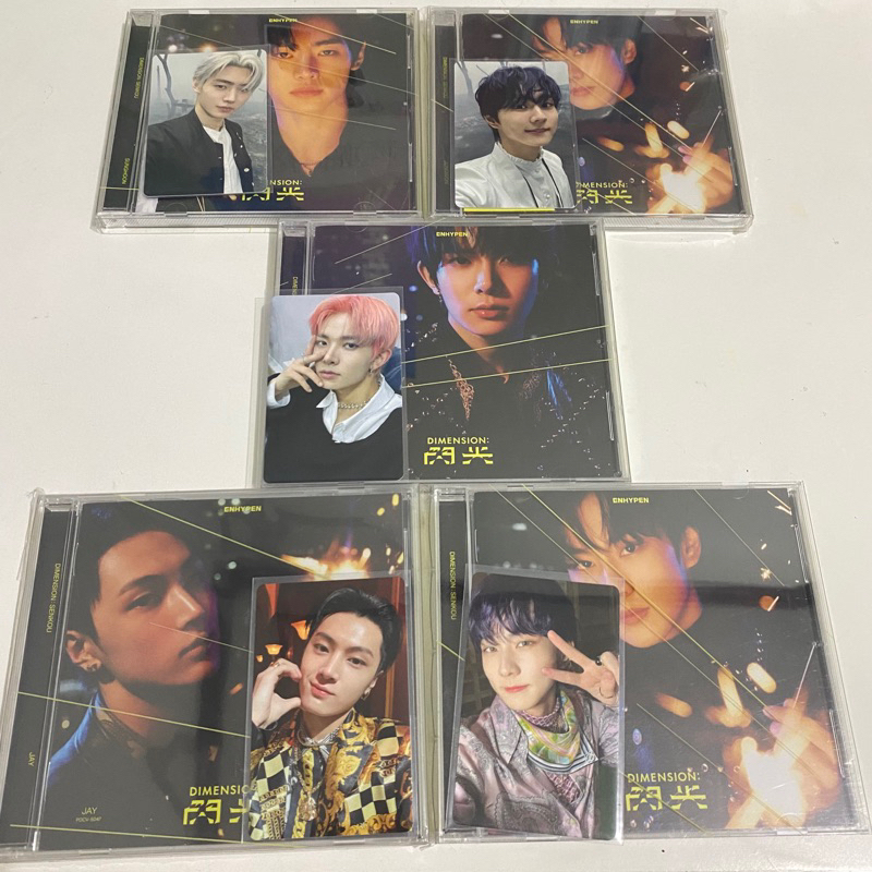 (READY) ALBUM + PC ENHYPEN SENKOU JP JAPAN JEPANG PHOTOCARD ALBUM SOLJAK SOLO JACKET VER VERSION JAY