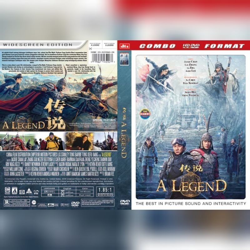 Kaset Film terbaru Jackie Chan A LEGEND [ 2024 ]