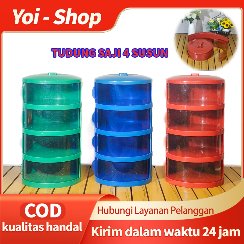 Yoi - Rak Tudung Saji Food Cover Multi Layers Penutup Makanan / Melindungi Makanan Dari Debu Dan Kum