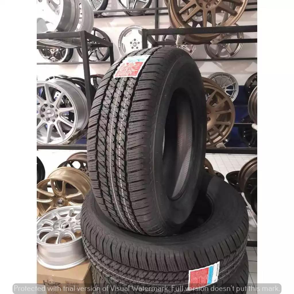BAN PAJERO FORTUNER TRITON RING 18 BRIDGESTONE DUELER H/T D 684 UKURAN 265 60 R18