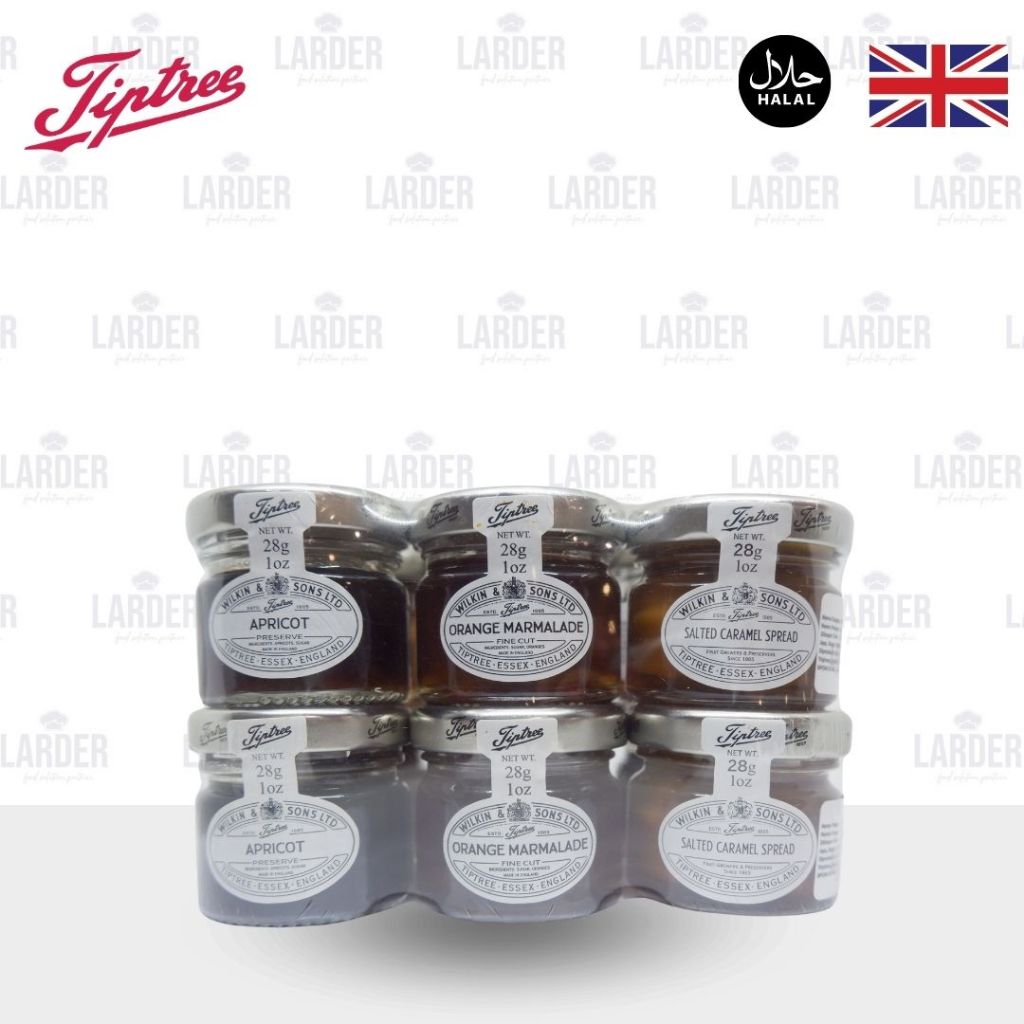 

RB TIPTREE Bundling Hemat isi 12 @28g (Apricot, Strawberry, Orange M, Banoffee Spread, Salted
