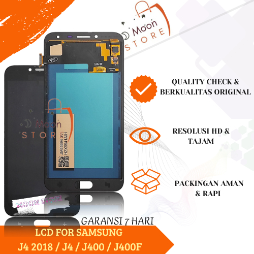 LCD TOUCHSCREEN SAMSUNG J4 2018 / J4 / J400 / J400F ORIGINAL FULLSET COMPLETE