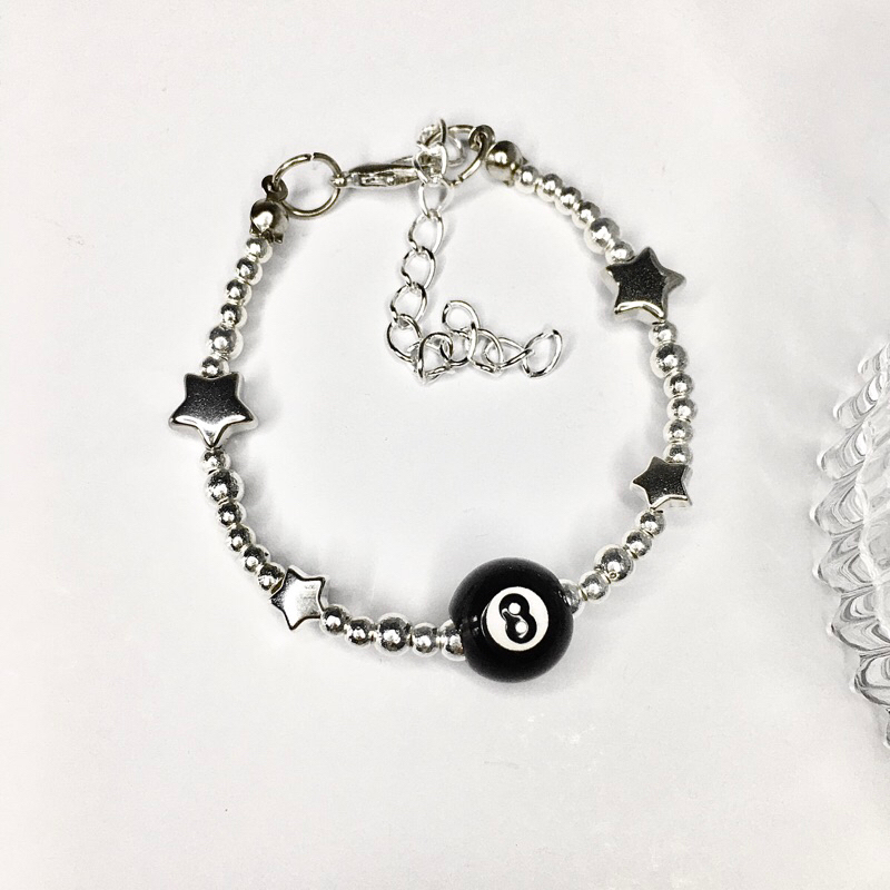 Koleksi terbaru eight 8 ball biliard bracelet!! Gelang manik beads | bracalet aesthetic | beads brav