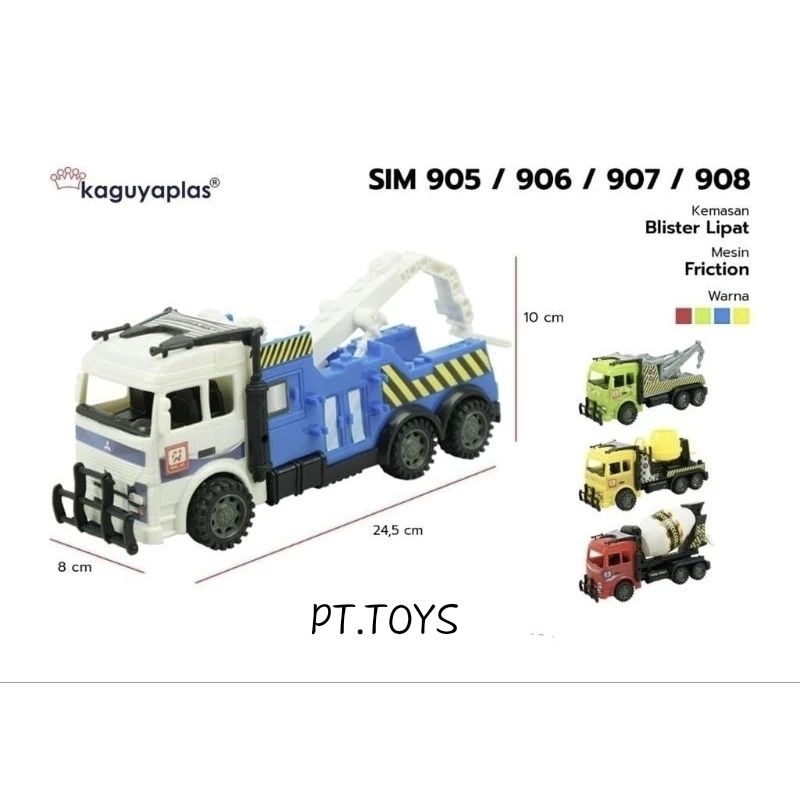 𝙋𝙏 𝙏𝙊𝙔𝙎 - Truk Derek / Molen Unjun Miniatur