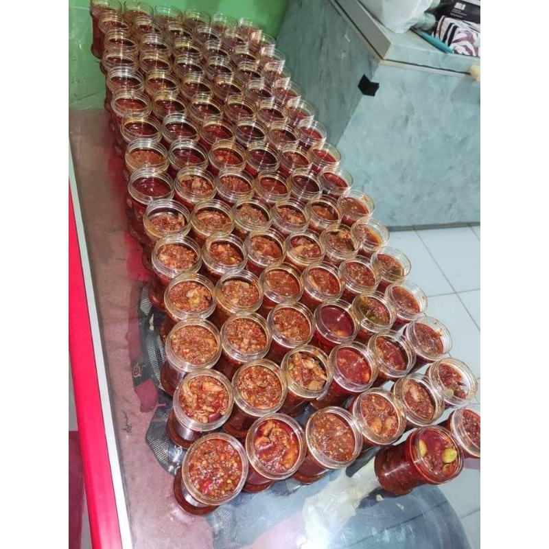 

sambal cumi asin 150gram 15 ribu/samal cumi murah/enak