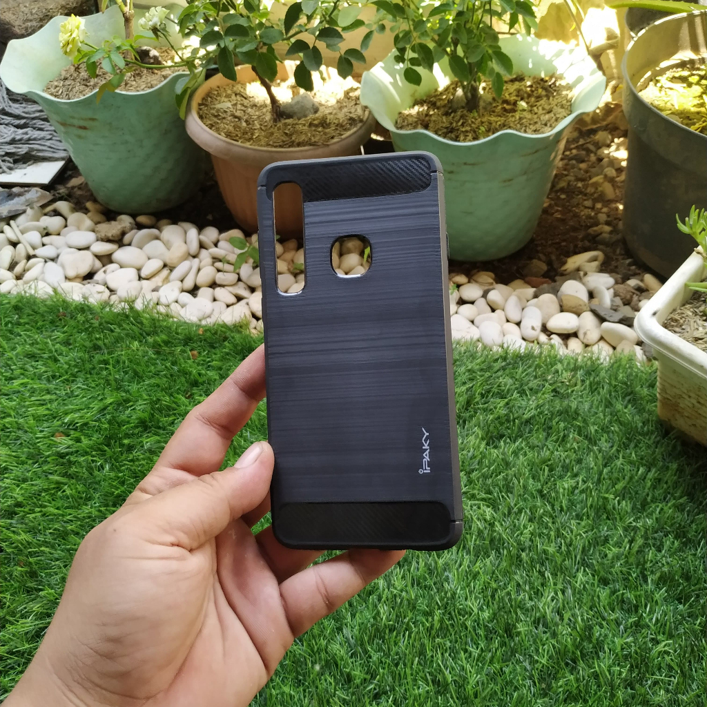 Leather Case Samsung Galaxy A9 2018 Auto Fokus Kulit Softcase Samsung A920 A920F A920G