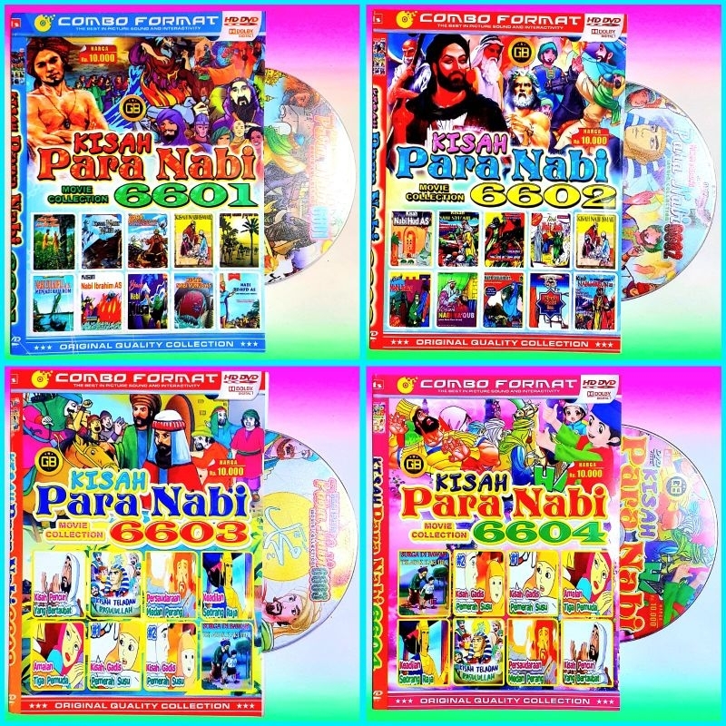 KASET FILM CERITA ANAK ANAK KARTUN KISAH PARA NABI