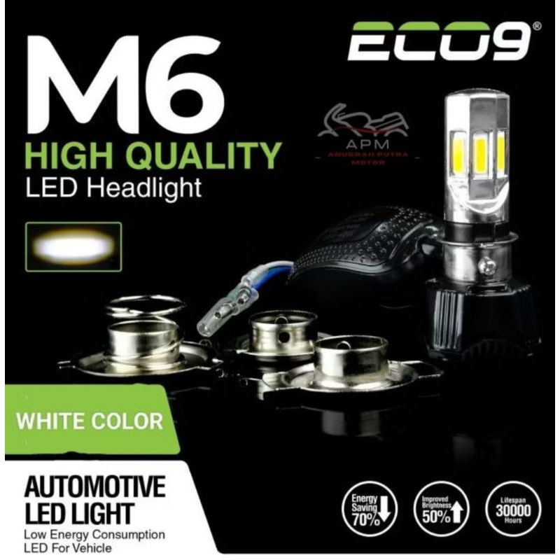 DOP LED LUMINOS M6 6 MATA ECO9