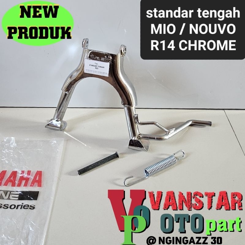 STANDAR TENGAH YAMAHA MIO 5TL MIO LAMA MIO SPORTI MIO SMILE NOUVO R14 CHROME