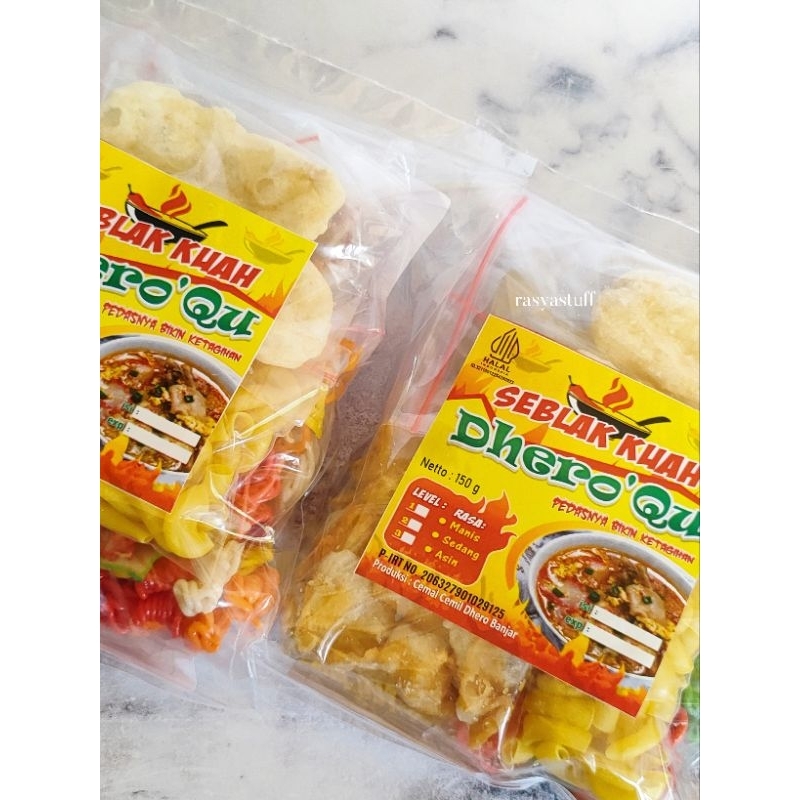 

PAKET HEMAT SEBLAK DHEROQU (8 bungkus)