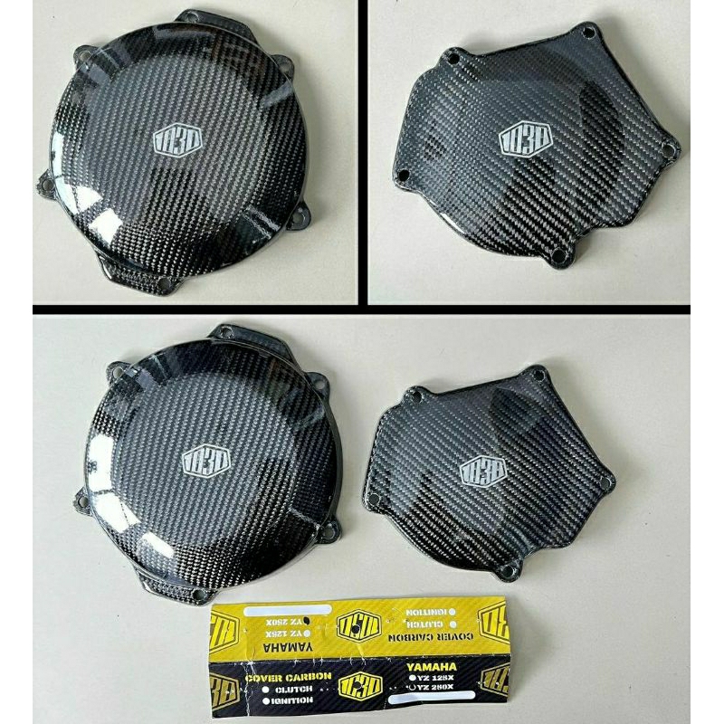 COVER BLOK MESIN CARBON YZ 250 250X 2017 - 2023