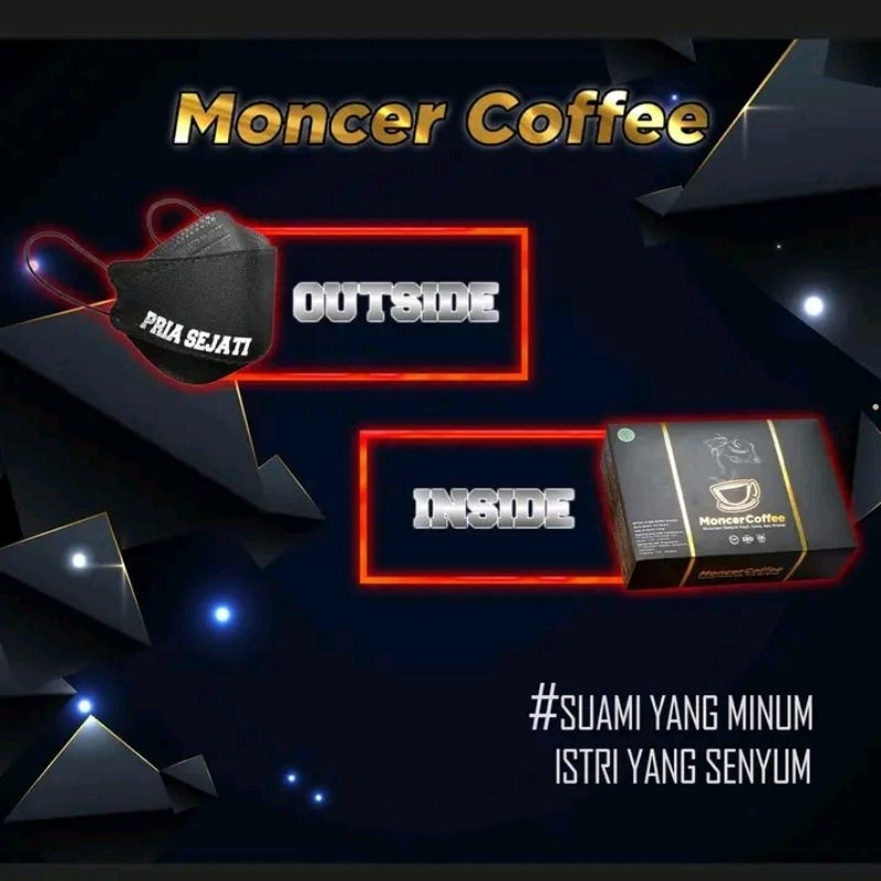 

moonceer coffee Original - kopi Ginseng gula aren kopi kuat tahan lama penambah stamina pria