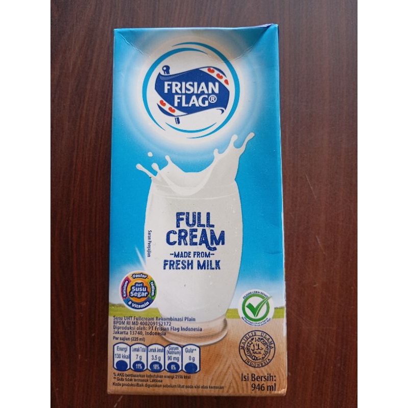 

Susu UHT frisian flag putih 946ml