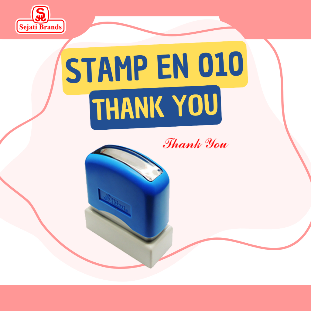 

Shiny Stempel THANK YOU EN-010