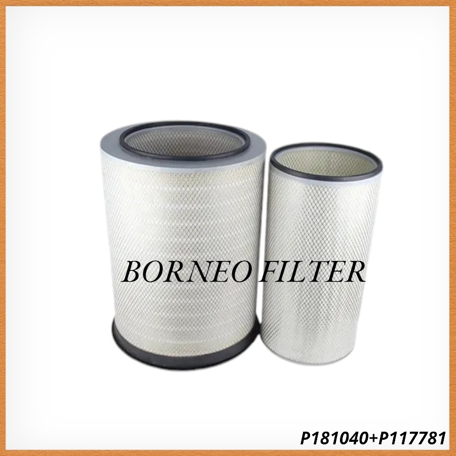 P181040 + P117781 CH Outer + Inner Air Filter Set ( AF899 + AF880 ) ( AF899M + AF880 ) ( A-9218-S = 