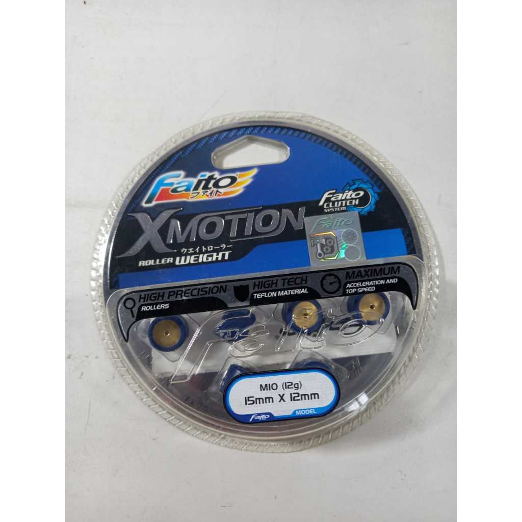 ROLLER RACING MIO KARBU FAITO ROLLER MIO SMILE MIO GT 115 FINO KARBU MERK FAITO X MOTION 1 SET/6 BUT