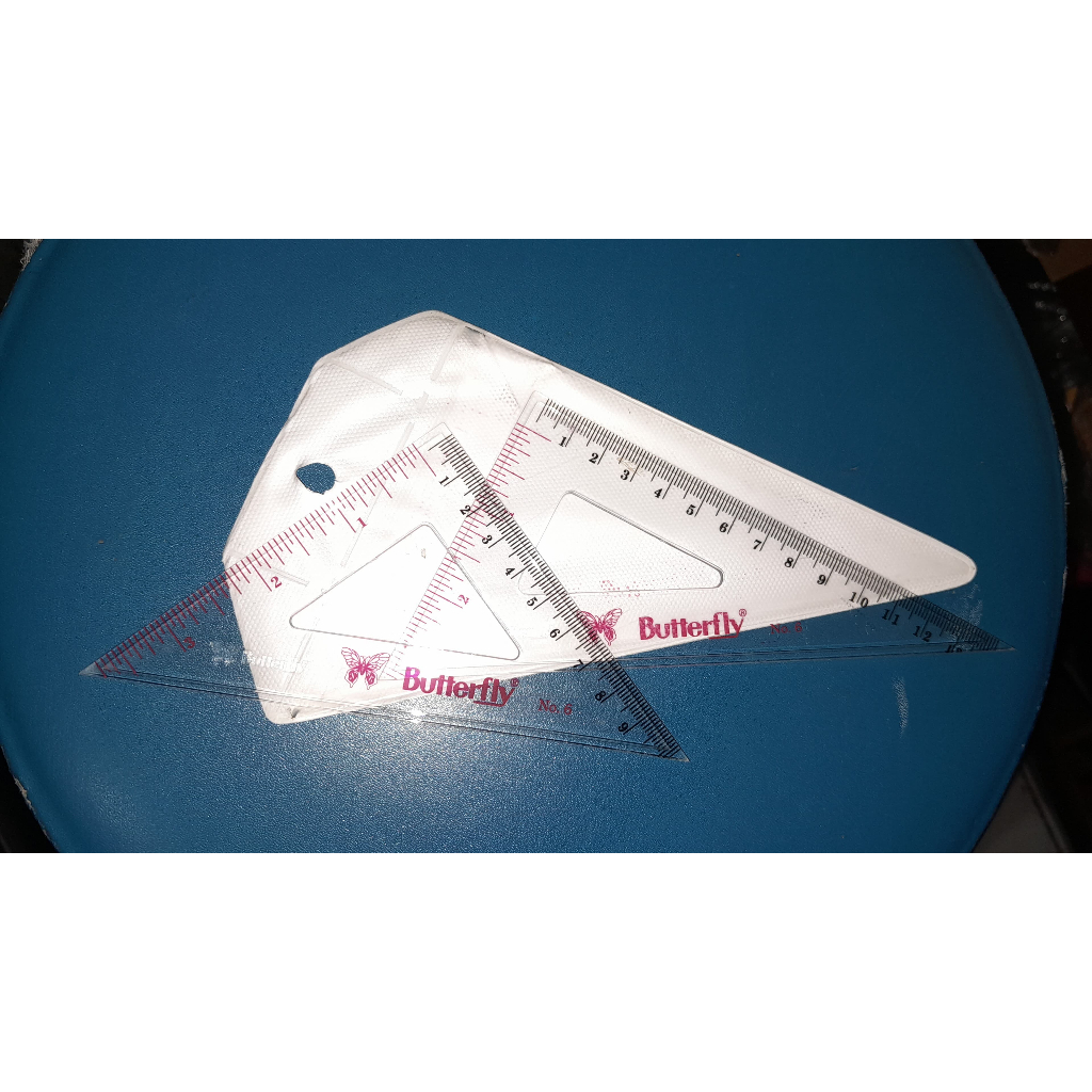 

Penggaris Segitiga Butterfly No.6