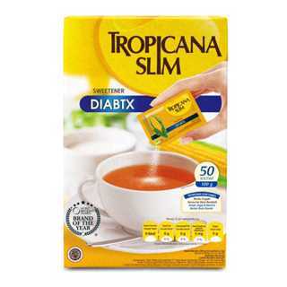 

Gula Tropicana slim Diabtx Box 50 Sachet / Promo Murah Gula Tropicana