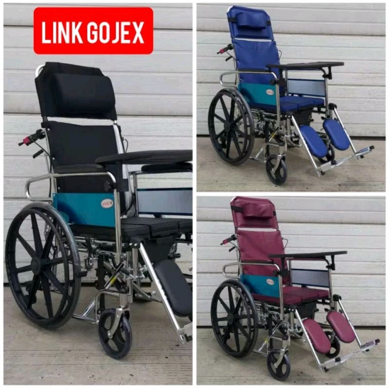 KURSI RODA 4IN1 AVICO KURSI RODA MULTIFUNGSI BAB.TIDURAN.SELONJOR MEJA MAKAN