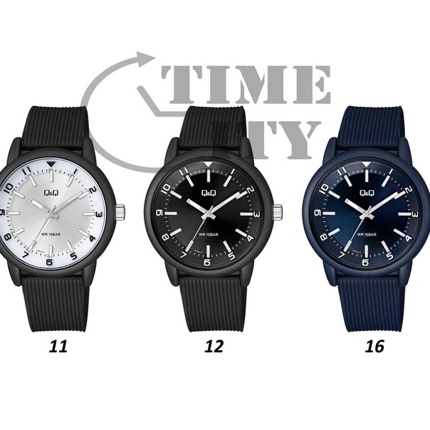 KODE M25Y QQ QNQ QQ Original Jam Tangan Unisex  qq ori VR52J Series Straps Rubbers Anti Air