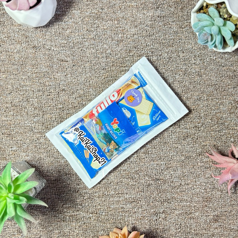 

Mini Gift Snack Tema Biru