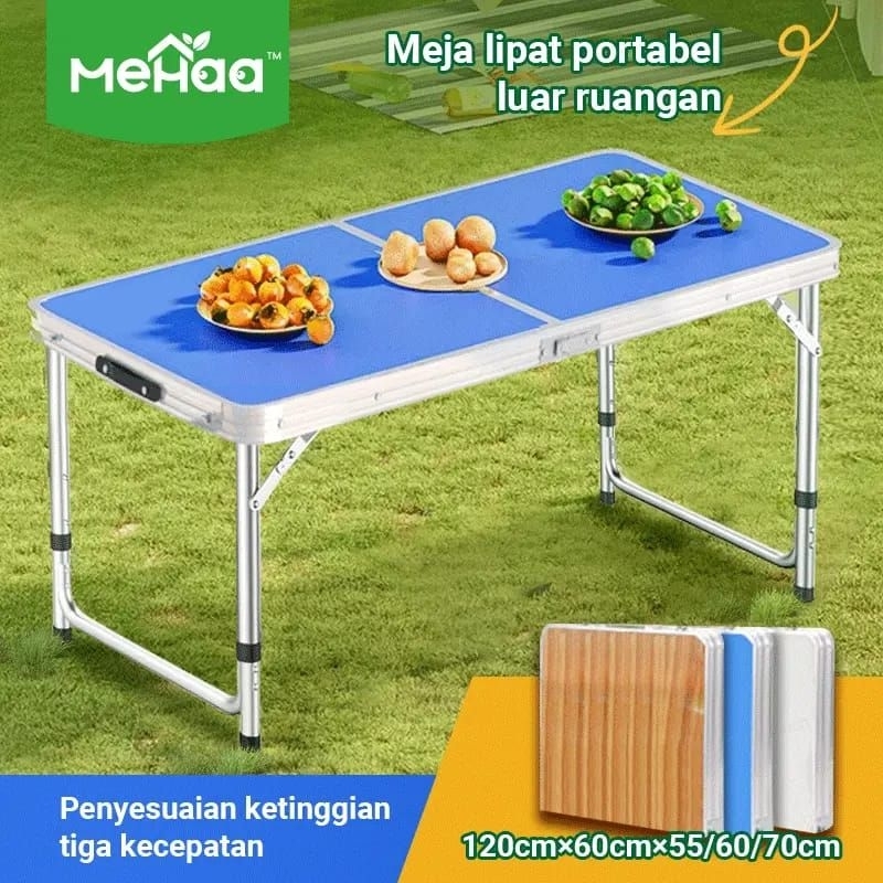 Meja Lipat Portable Jumbo GFF 6012 / Meja Lipat Multifungsi Serbaguna