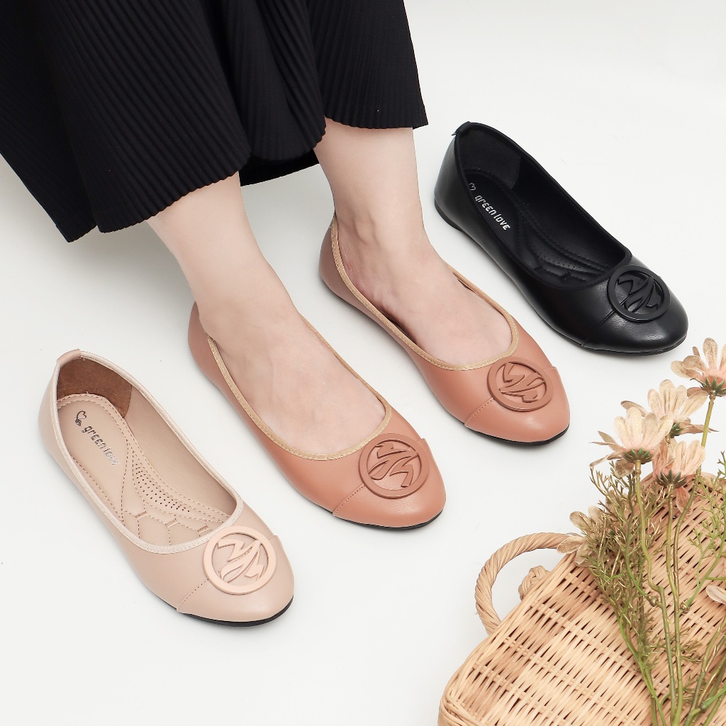 Green Love Sepatu Flatshoes Wanita VENEZIA