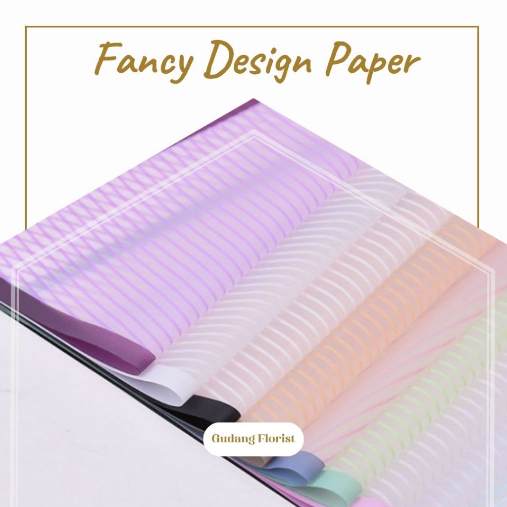 

FANCY DESIGN PAPER / CELLOPHANE