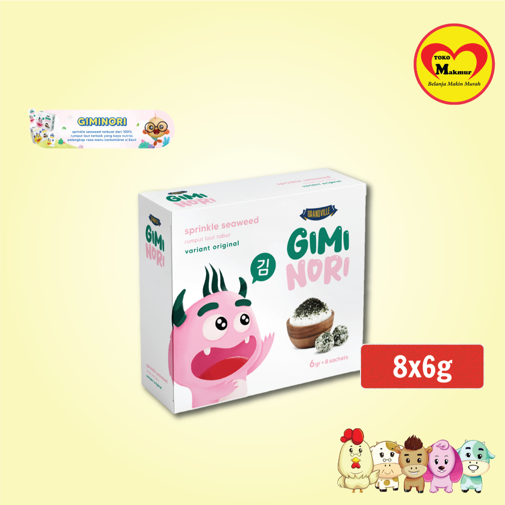 

Grandville Gimi Nori Original 8x6gr / Toko Makmur Pondok Jati