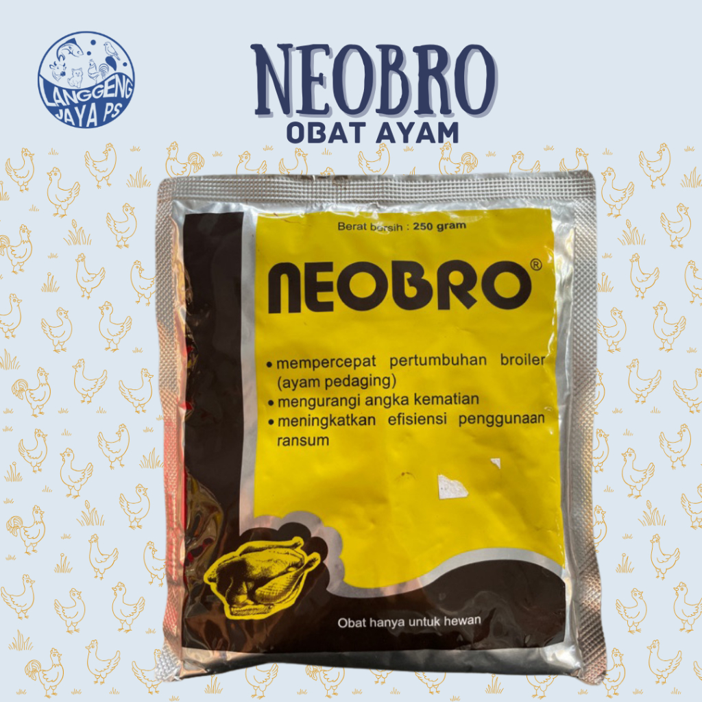 obat ayam neobro 250 gram