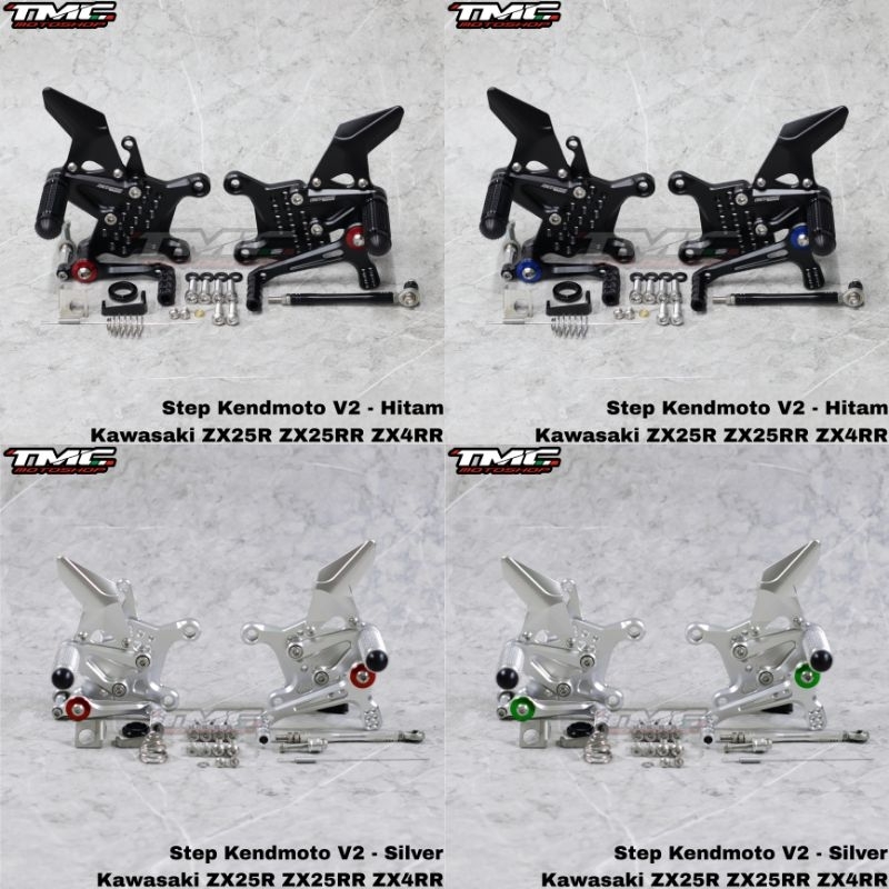 Step underbone footstep ZX25 ZX25R ZX25RR ZX4RR by Kendmoto