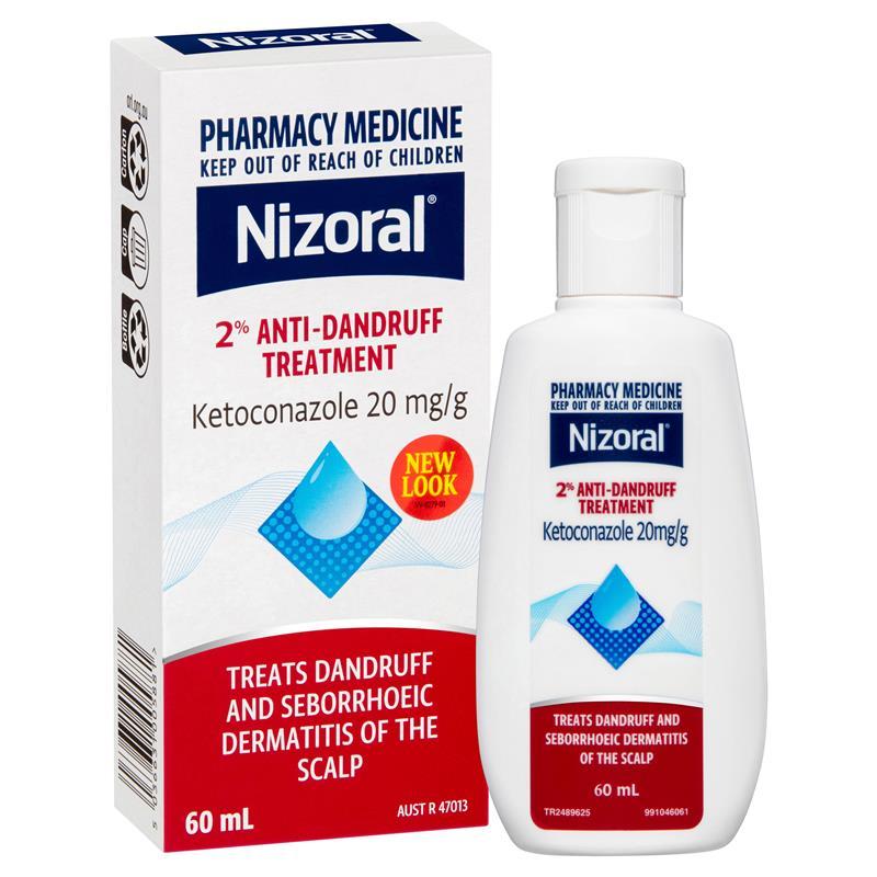 Nizoral Anti-Dandruff Shampoo 2% 60mL