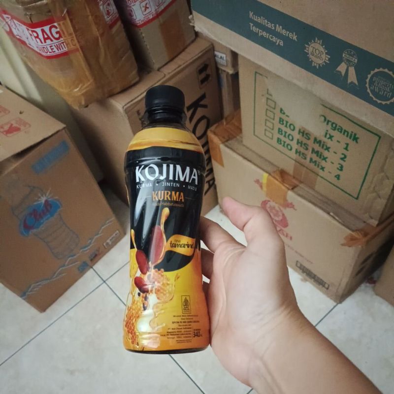 

Kojima minuman kesehatan rasa tamarind madu habbatusauda 340 ml