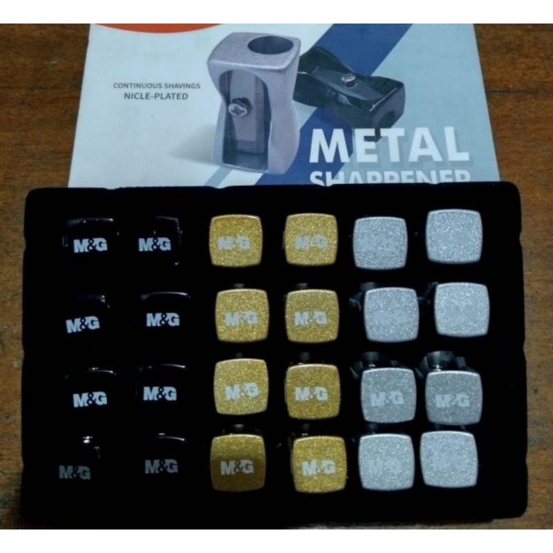 

[PCS] RAUTAN PENSIL METAL / PENCIL SHARPENER M&G / SERUTAN PENSIL APS912B7