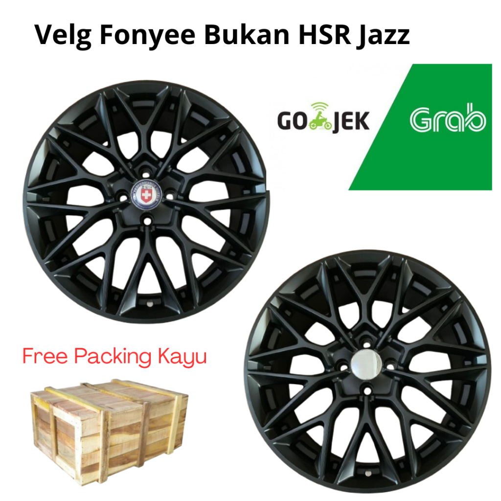 Velg Mobil RIng 17 Velg Ponyee Bukan HSR Jazz Yaris Swift Calya Sigra