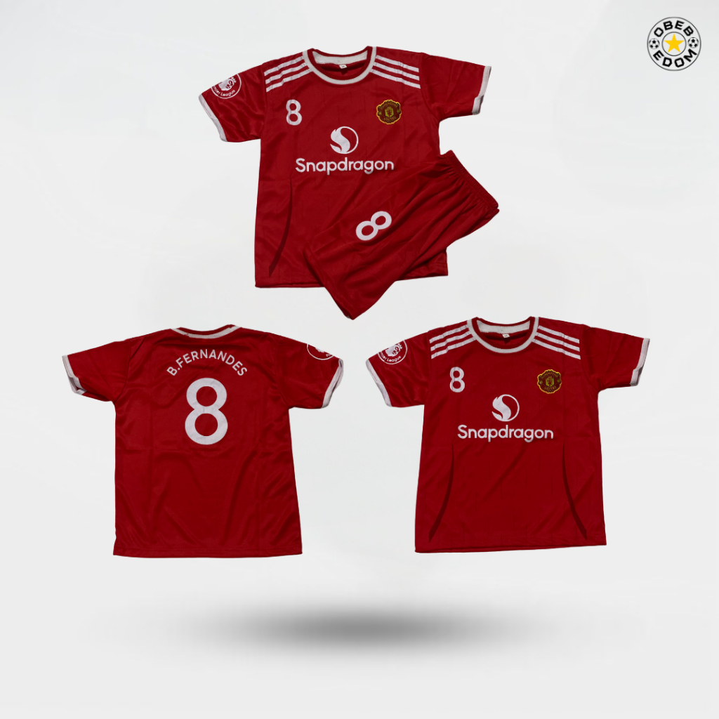SETELAN BAJU BOLA ANAK ANAK MANCHESTER UNITED TERBARU JERSEY FUTSAL MANCHESTER UNITED TERMURAH