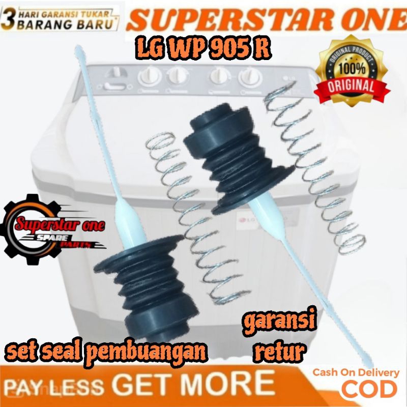 seal/karet pembuangan air mesin cuci 2 tabung LG wp 905 R/wp-905R/wp- 905 R/wp905R/wp- 905R