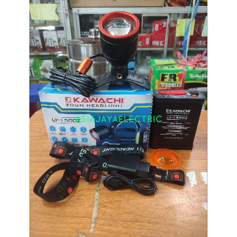 HEADLAMP SENTER KEPALA KAWACHI ZOOM LY1500Z 150W 150 WATT CAS