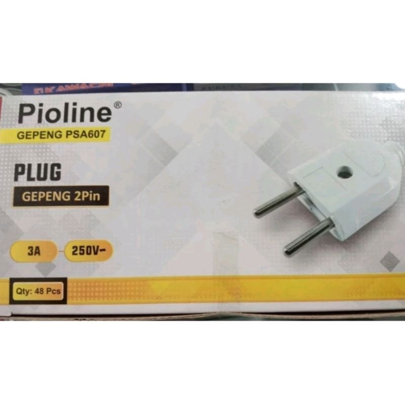 Steker Gepeng  Pioline PSA607 ORIGINAL berkualitas bagus