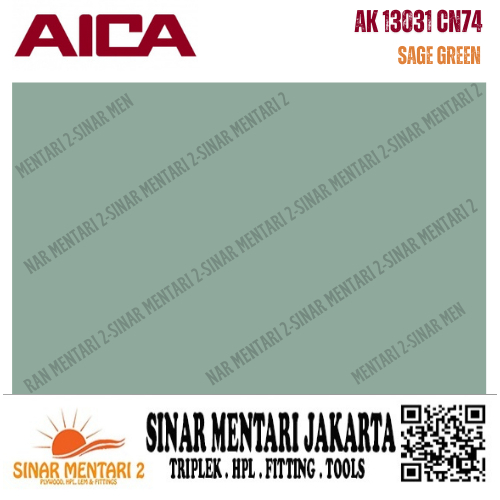 AICA HPL AK 13031 CN74 Sage Green