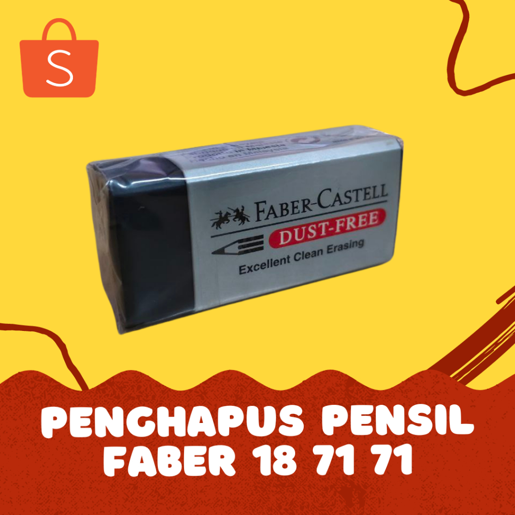 

Penghapus Pensil Faber-Castell Medium Black 18 71 71