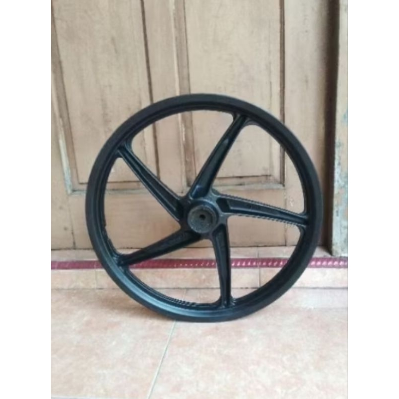 Velg resing Supra x 125 depan original asli copotan