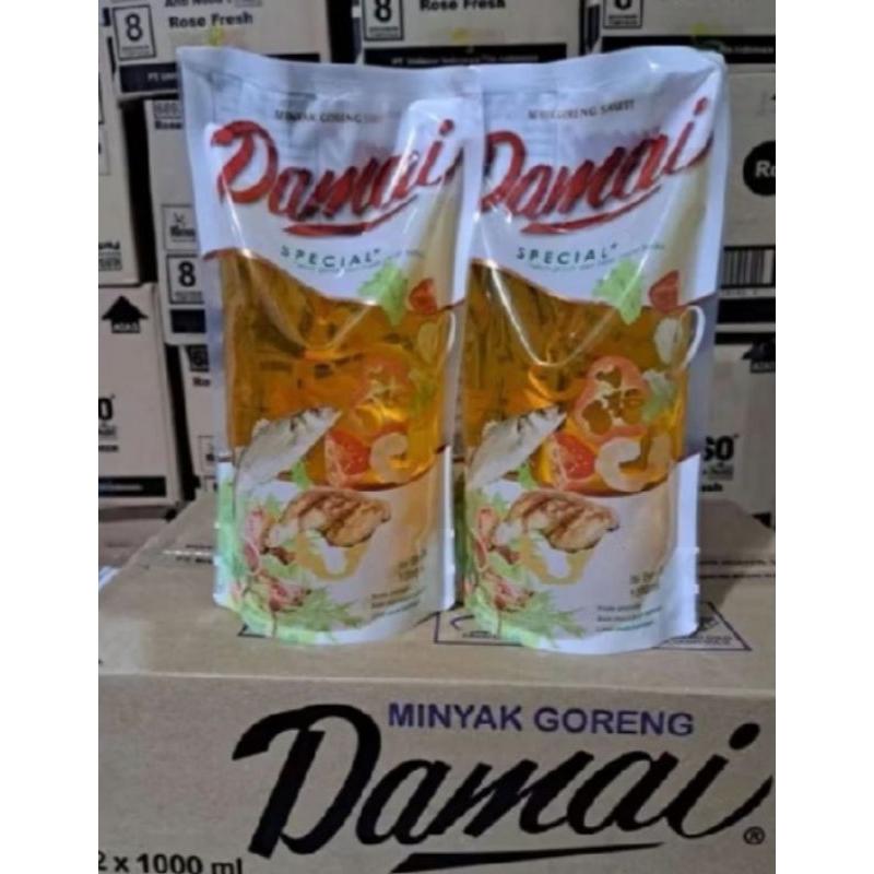 

Minyak goreng Damai 1 Liter