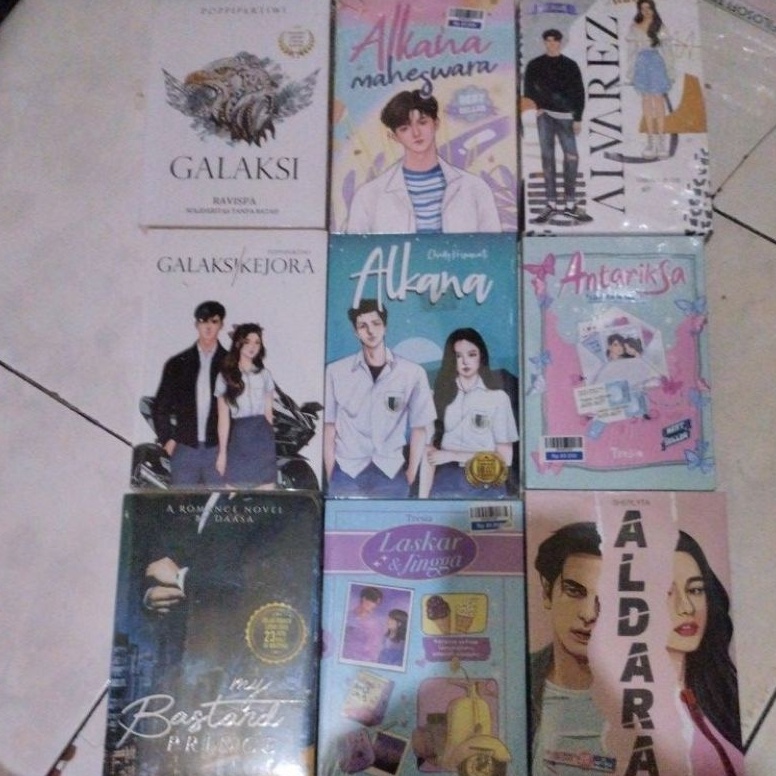 KODE P92I novel original galaksi alkana maheswara alvarez galaksi kejora alkena anariksa aldara lask