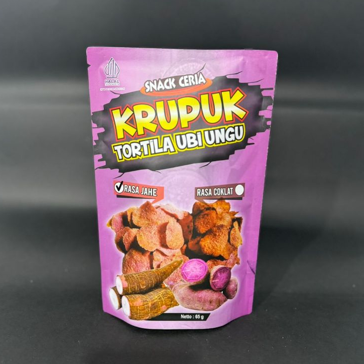 

KERUPUK TORTILA JAGUNG | UBI UNGU SNACK CERIA
