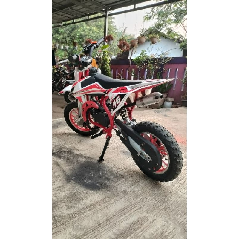 Mini Trail 50cc 2 Tak Mesin Rumput