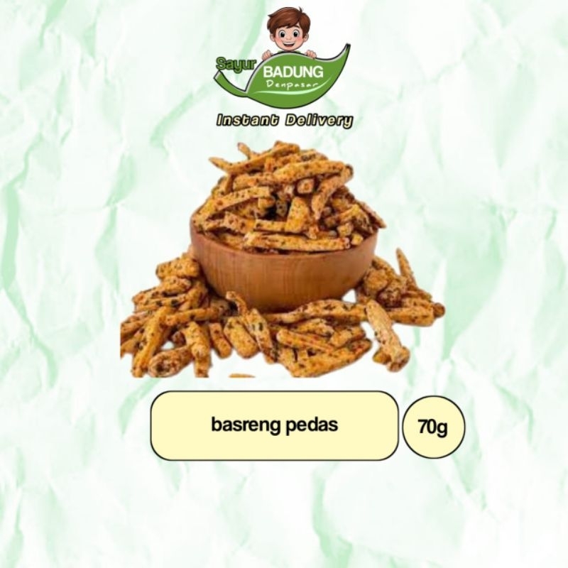 

Camilan Basreng Pedas 70gr