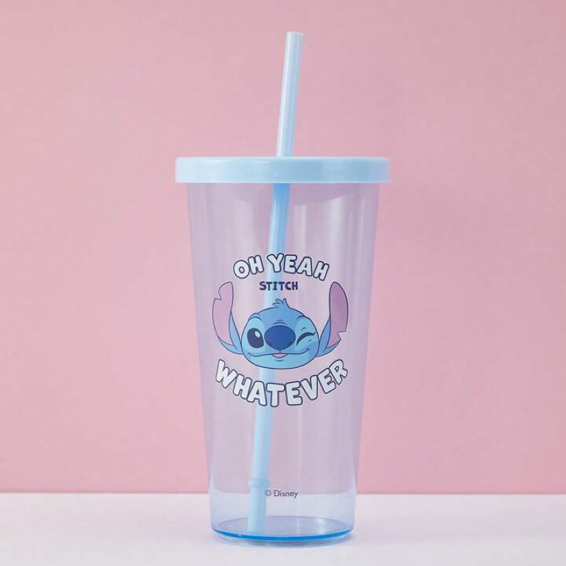 Miniso - Botol Minum Stitch Tumbler Disney Stitch