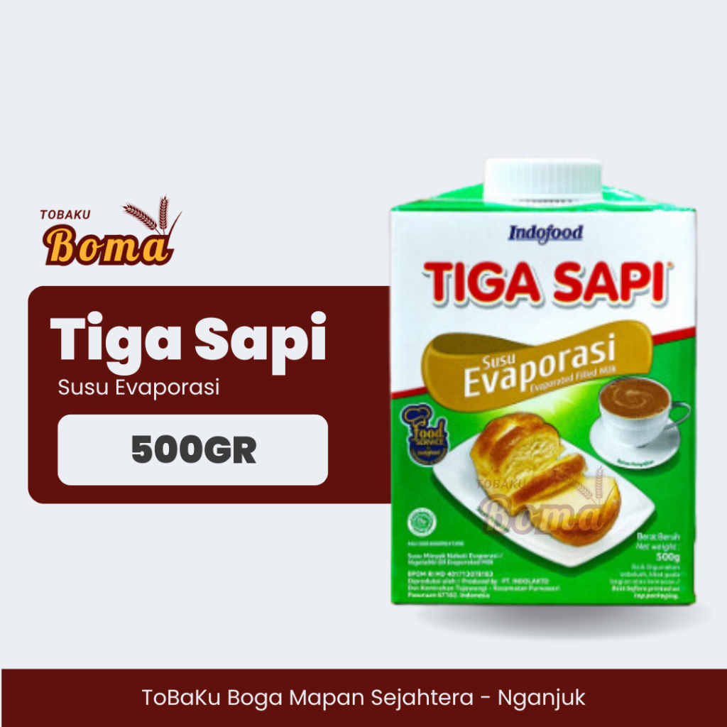 

Tiga Sapi Susu Evaporasi (500gr)