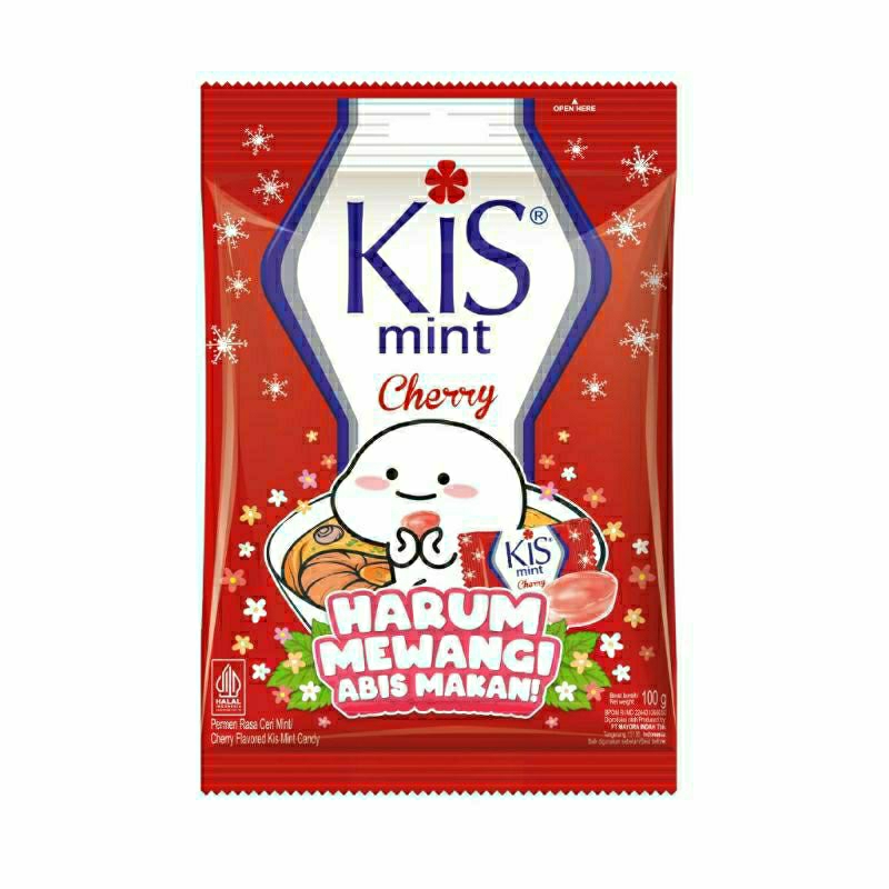 

Permen kis cherry 2 bks x 125g